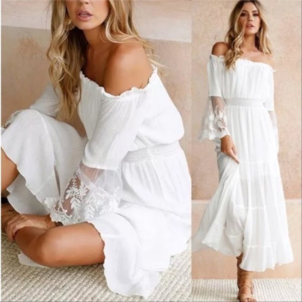 COUNTRY BOHO DOLLZ Empire Waist Dress - BEST SELLE - Picture 2 of 4